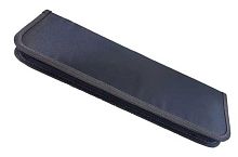 Пенал д/кистей Проф-Пресс 100*320 "Серый" ПК-1186 ткань