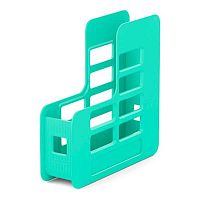 Лоток вертик.1-секц. EK "Techno. Pastel Bloom" 61503 зелёный,75мм,пластик.