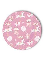 Тарелка бум. Миленд "Карусель" 18см (6шт) ТМ-2126