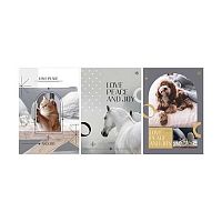 Тетрадь 80л. (клетка) А4 BG "Любите мир" 11204 мат лам.