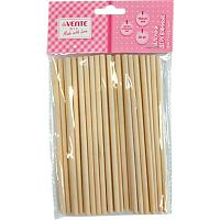 Деревянные палочки д/творчества deVENTE круглые,натурал.,бамбук.,150*5мм,30шт 8000428