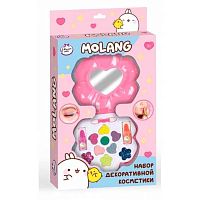 Косметика д/девочек МИЛАЯ ЛЕДИ "Molang" 131376-MOL-ML тени д/век+с блёстками,помада