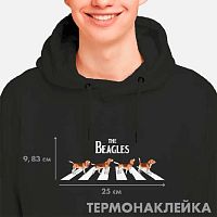 Наклейка термо deVENTE "The Beagles" 8002363 25*9,8см д/декор.текстиль.изд.
