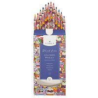 Карандаши пластик. 12цв. LOREX "Cocktail kittens" LXCPWF12-CK трёхгр.,к/к