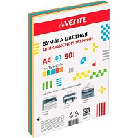 Бумага А4 д/офисной техники deVENTE  50л. 5цв. интенсив 2072249 80г/м2