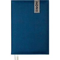 Ежедневник 2026г. А5 168л. deVENTE кож.зам. "Vertical" 2232600 синий,бел.бум.,поролон