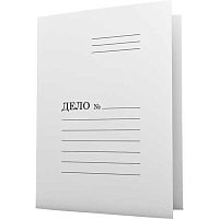 Обложка deVENTE "Дело" 350г/м2 мелов. белая 3077501
