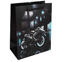 Пакет подар. КОКОС "Moto" 11*14*6 см 253697 мат.лам.,210г/м2