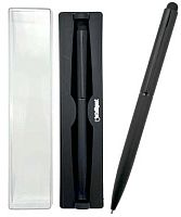 Ручка подар.шар. INTELLIGENT DH-85 синяя,1,0мм,чёрн.мат.корп.,поворот.мех.,пластик.футл.