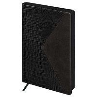 Ежедневник 2026г. А4 176л. BG кож.зам."Reptile. Onyx" 09607 тёмно-корич.,цв.срез,карман
