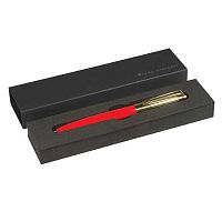 Ручка подар. шар. BV "Napoli" 20-0383-04/09 синяя,1,0мм,повор.мех.,красн./золот.мет.корп.,карт.футл.