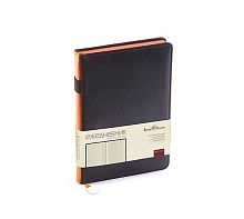 Ежедневник н/д А5 160л. BV кож.зам. "Polo" 3-515/02 синий,син.срез,линейка,бел.бум.