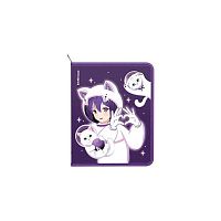 Папка д/тетрадей А5+ EK "Space Anime" 61197 пластик,на молн.,550мкм