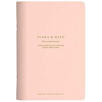 Тетрадь 48л. (клетка) Be Smart "Flora. Розовая" N4139 лам,микротекстур,скругл.углы