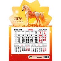 Календарь кварт. 2026г. КВ Моно "Символ года" 9385 148*210мм на магните