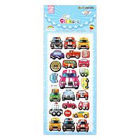 Наклейка объемн. ПГС "Авто"  8*17,5см XF-104 Р22072-10 Кн22072-10