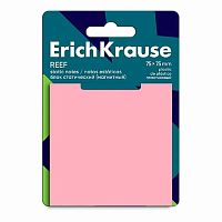 Кл.бумага д/заметок 75*75мм EK  50л. 63602 розовая,статическая магнитная