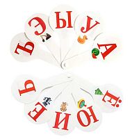 Касса (веер) гласные ПЧЕЛКА Г-12 картинка