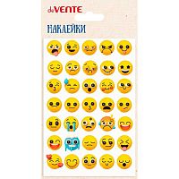 Набор многоразовых наклеек deVENTE "Emoji" 8002490 puff,объёмные,10*15см