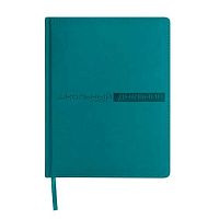 Дневник 1-11кл. АЛЬТ тв.обл. "Velvet" 10-070/09 бирюзовый,кожзам,термотисн.,беж.бум.,ляссе