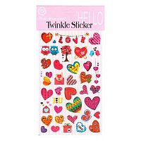 Наклейка 13*21 "Сердца" СТ-611 Р22072-16 Кн22072-16