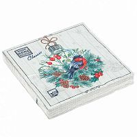 Салфетка бум. НГ Bouquet Home Collection Classic "Сказочное украшение" 57880 3-х сл.(20шт)