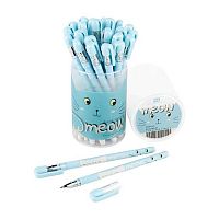 Ручка шар. BV MagicWrite "Meow" 20-0240/47 синяя,0,5мм,корп.софт-тач