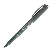 Маркер д/плёнок CENTROPEN PERMANENT 2637/01-12 чёрный круг.,1мм