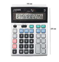Калькулятор наст. 10разр. deVENTE DD-7716 4031324 дв.пит.,пудровый,105*127*21 мм