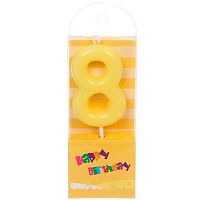 Свеча-цифра д/торта "8" Праздник 448-435