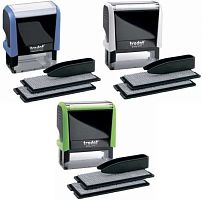 Штамп самонаб. Trodat 4926 (167041) 75*38мм 8стр. синий