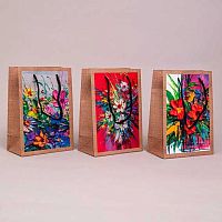 Пакет подар. Микрос 14*20см Женский Ч45410 лам.матовый микс