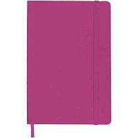 Записная книжка А6  80л. deVENTE 2252615 фуксия,кож.зам.,тв.обл.,клетка,крем.бум.