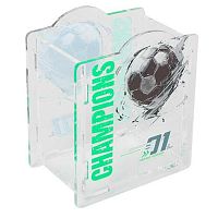 Подставка-стакан д/пиш.принадл. КОКОС "Champions" 251892 акрил,80*95мм