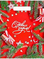 Пакет выруб. Миленд 30*23см "Цвет Нового года" н00246126 30мкм