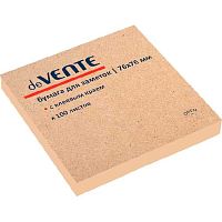 Кл.бумага д/заметок 76*76мм deVENTE 100л. 2010124 крафт-бумага