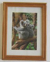 Фоторамка Сосна Питер 13*18 3N57 клён,пластик-АПЭТ,ширина багета-16мм