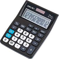Калькулятор наст. 12разр. DELI E1122/GREY (1003488) серый