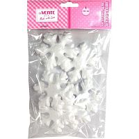 Фигурки пенопластовые deVENTE "Снежинки" 70*11мм,6шт. 8003109