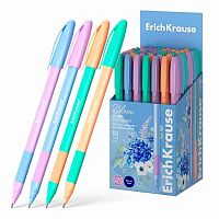Ручка масл. шар. EK U-109 Stick&Grip Pastel Bloom 61025 синий,1,0мм,Ultra Glide Technology