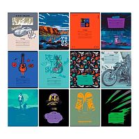 Тетрадь 24л. (линейка) BG "Mix-12. Мальчики" 11743 эконом,асс.