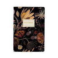 Тетрадь 40л. (клетка) BV "Ночные цветы" 7-40-001/99 мат.лам.soft touch,фольг.