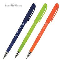 Ручка гелевая "Пиши-Стирай" BV DeleteWrite Art "Велосипеды" 20-0230 синяя,0,5мм