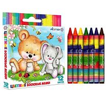 Мелки восковые 12цв. ATTOMEX 8077812 к/к,е/подвес