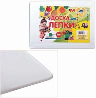 Доска для лепки А4 ПЧЕЛКА ДЛ-04 белая,с бортиком