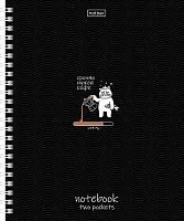 Тетрадь 96л. (клетка) ХАТ спираль "Coffee Story" 35446 обл.с карман.,перф.на отрыв