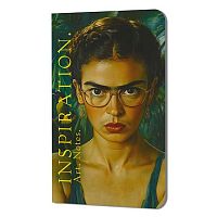 Блокнот А5  32л. КОНТЭНТ "Inspiration.Фрида Кало.Девушка в очках" 978-5-00241-399-7 лин.,софт-тач