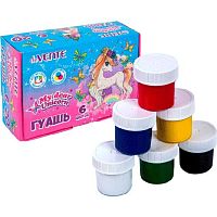 Гуашь  6цв. 20мл. deVENTE 8075002 к/к