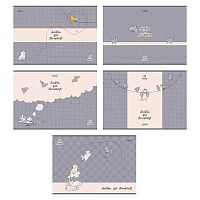 Альбом для рис.24л. ХАТ "Кот и голубь" на скобе,асс.