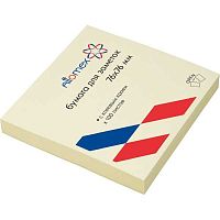 Кл.бумага д/заметок 76*76мм ATTOMEX  80л. 2010701 жёлтая